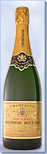 Bottle Champagne Blanc de Blancs chardonnay