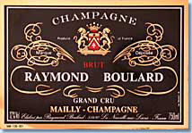 Etiquette Grand cru Mailly-Champagne